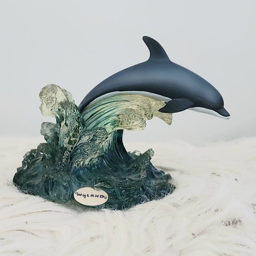 Wyland Dakin artist collection Dolphin Heaven #1681 figurine art